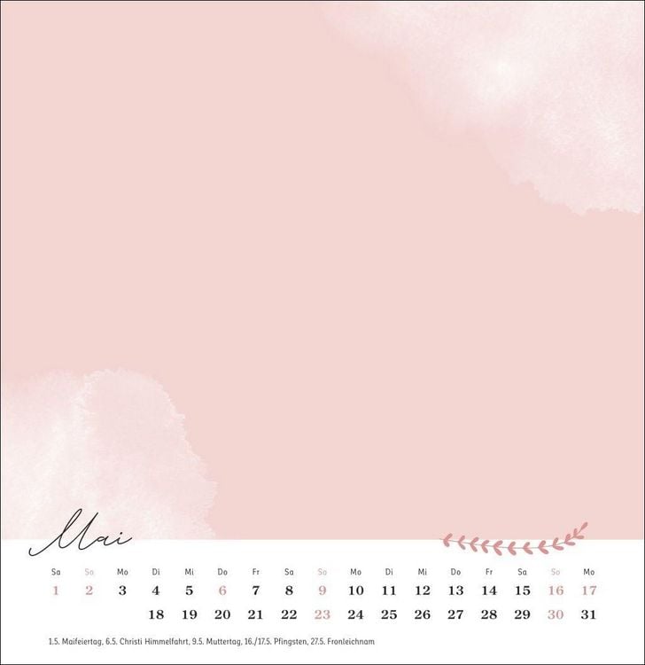 Produktbild: Kreativkalender zum Aufstellen Gl&uuml;cksmomente 2027