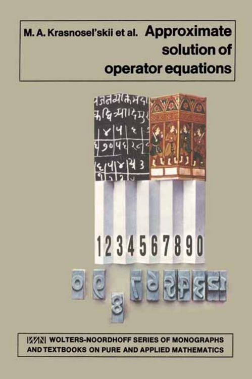 Produktbild: Approximate Solution of Operator Equations