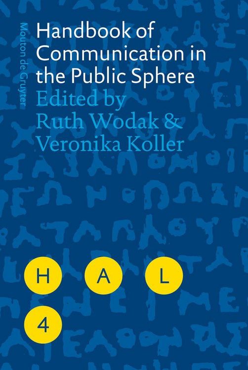 Produktbild: Handbook of Communication in the Public Sphere