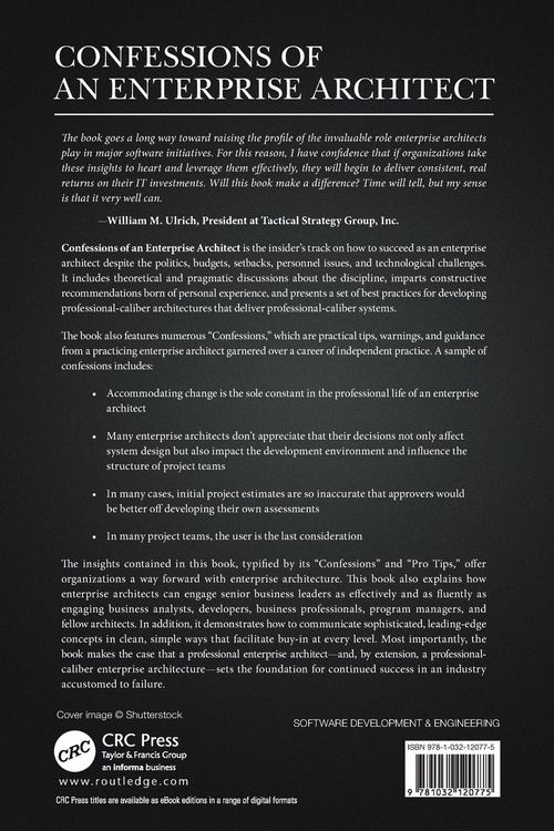 Produktbild: Confessions of an Enterprise Architect