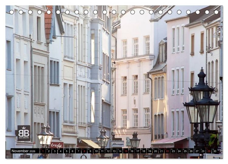 Produktbild: Bonn - Stadt mit Herz (Tischkalender 2026 DIN A5 quer), CALVENDO Monatskalender