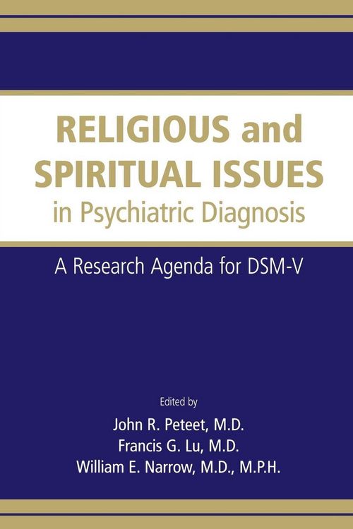Produktbild: Religious and Spiritual Issues in Psychiatric Diagnosis