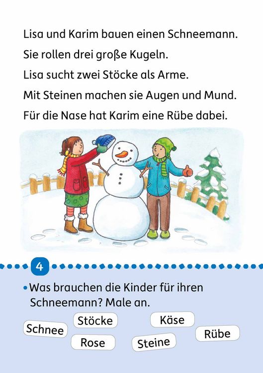 Produktbild: Lesen lernen 1. Klasse f&uuml;r Jungen und M&auml;dchen - Quer durchs Jahr