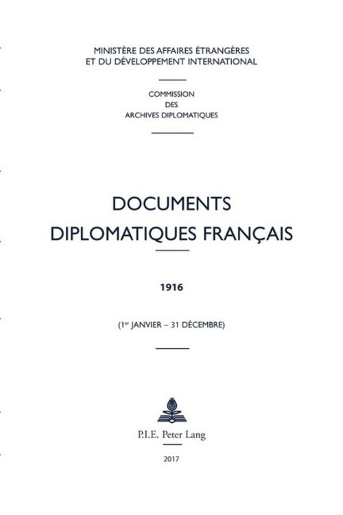 Produktbild: Documents diplomatiques fran&ccedil;ais
