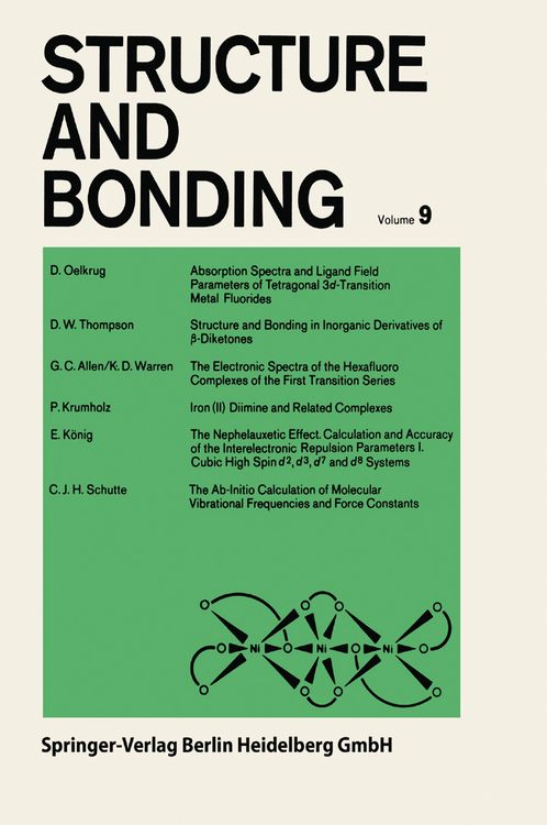 Produktbild: Structure and Bonding