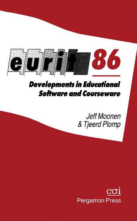 Produktbild: Eurit 86: Developments in Educational Software and Courseware