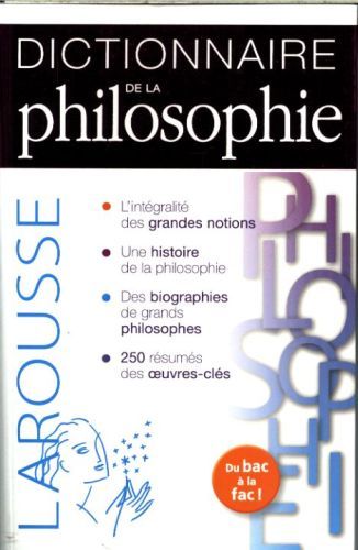 Produktbild: Dictionnaire de la philosophie