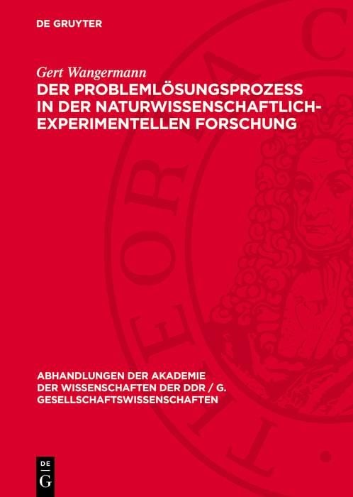 Produktbild: Der Probleml&ouml;sungsproze&szlig; in der naturwissenschaftlich-experimentellen Forschung