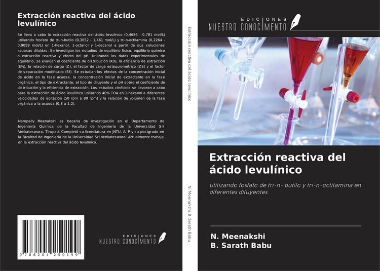 Produktbild: Extracci&oacute;n reactiva del &aacute;cido levul&iacute;nico
