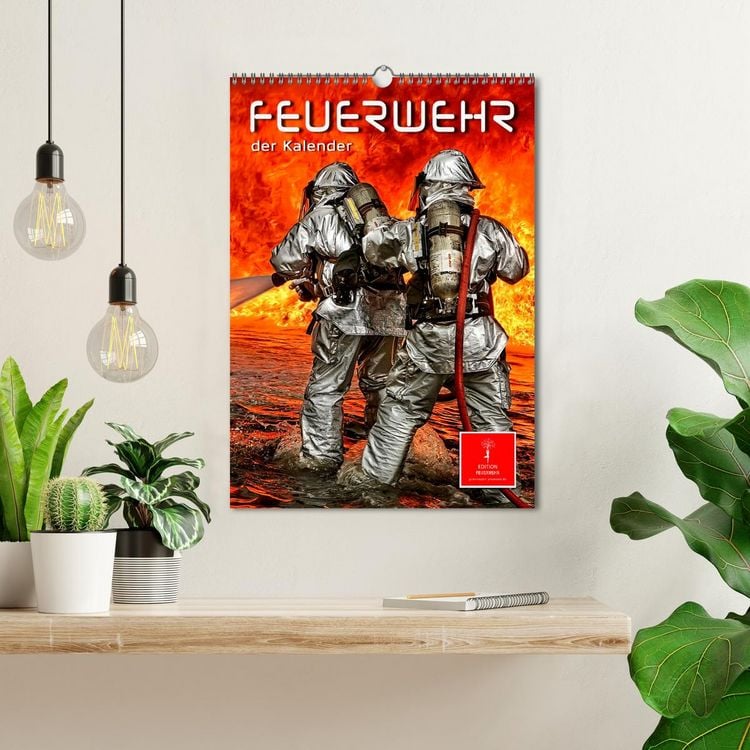 Produktbild: Feuerwehr - der Kalender (Wandkalender 2026 DIN A3 hoch), CALVENDO Monatskalender