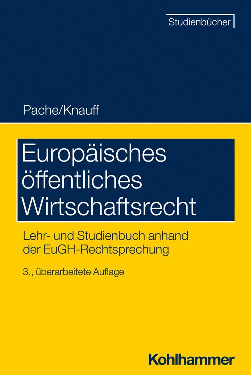 Produktbild: Europ&auml;isches &ouml;ffentliches Wirtschaftsrecht