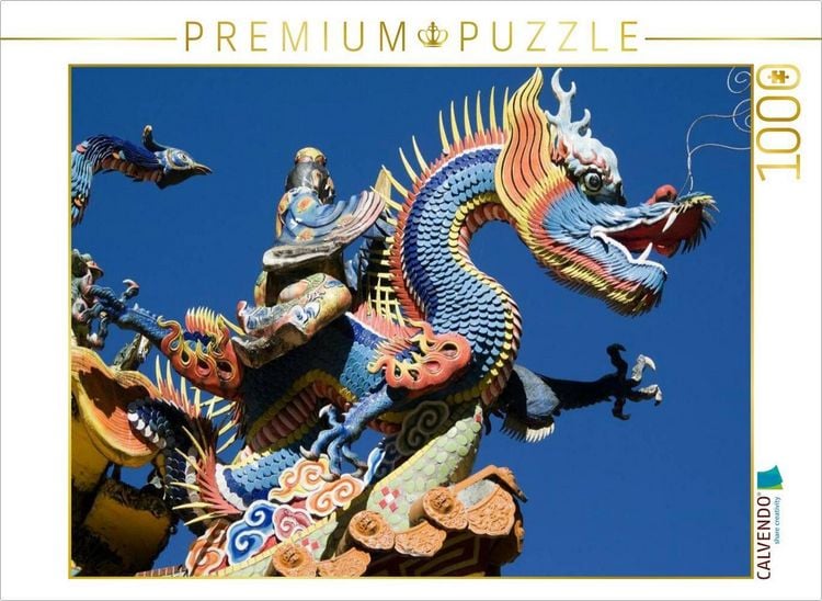 Produktbild: CALVENDO Puzzle Ein Bild aus dem Kalender China Mysteri&ouml;ses und sch&ouml;nes Land | 1000 Teile Lege-Gr&ouml;&szlig;e 64x48cm Foto-Puzzle f&uuml;r gl&uuml;ckliche Stunden