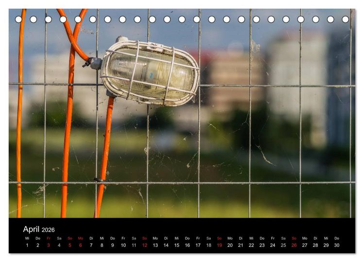 Produktbild: Baustellen (Tischkalender 2026 DIN A5 quer), CALVENDO Monatskalender