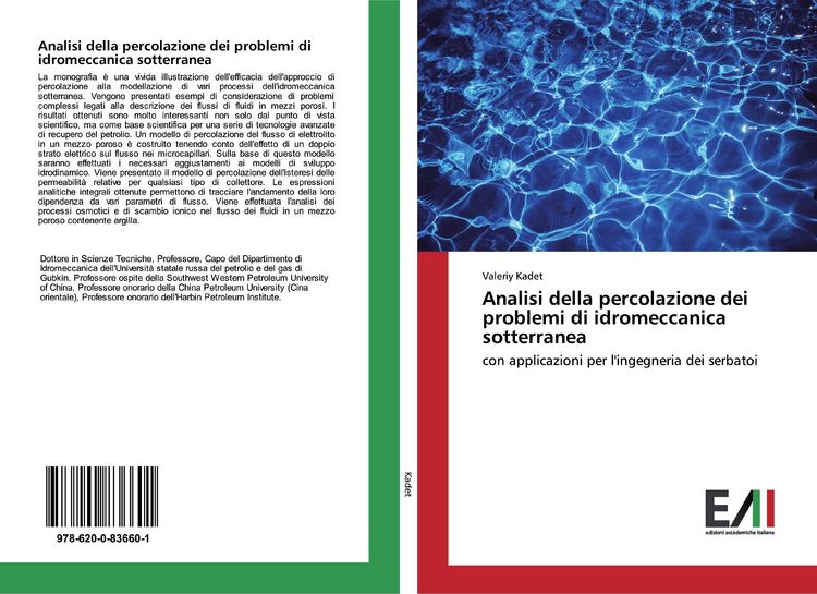 Produktbild: Analisi della percolazione dei problemi di idromeccanica sotterranea