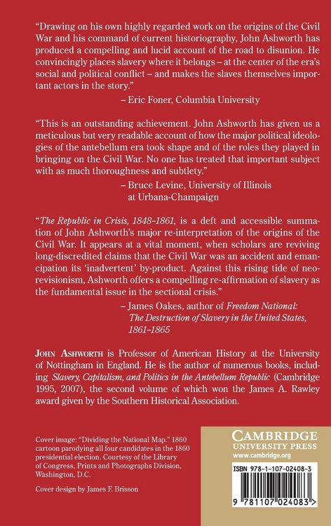 Produktbild: The Republic in Crisis, 1848-1861