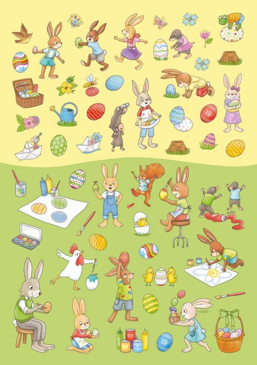 Produktbild: Mein Stickeralbum Ostern