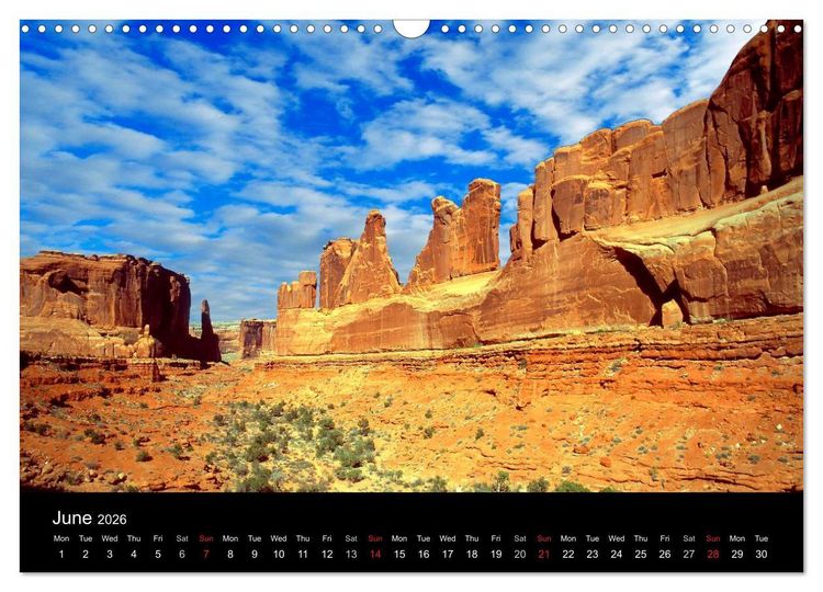 Produktbild: USA - National Parks (Wall Calendar 2026 DIN A3 landscape), CALVENDO 12 Month Wall Calendar