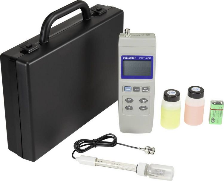 Produktbild: VOLTCRAFT PHT-200 Kombi-Messger&auml;t pH-Wert, Redox (ORP)