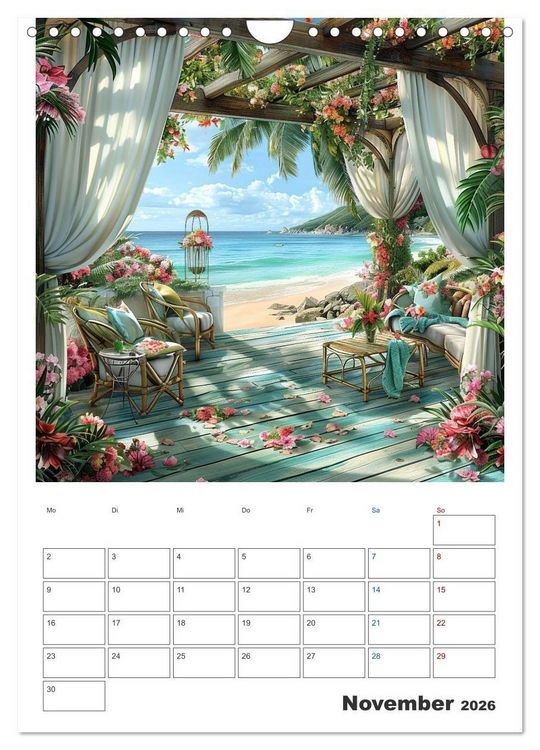 Produktbild: Sand zwischen den Zehen (Wandkalender 2026 DIN A4 hoch), CALVENDO Monatskalender