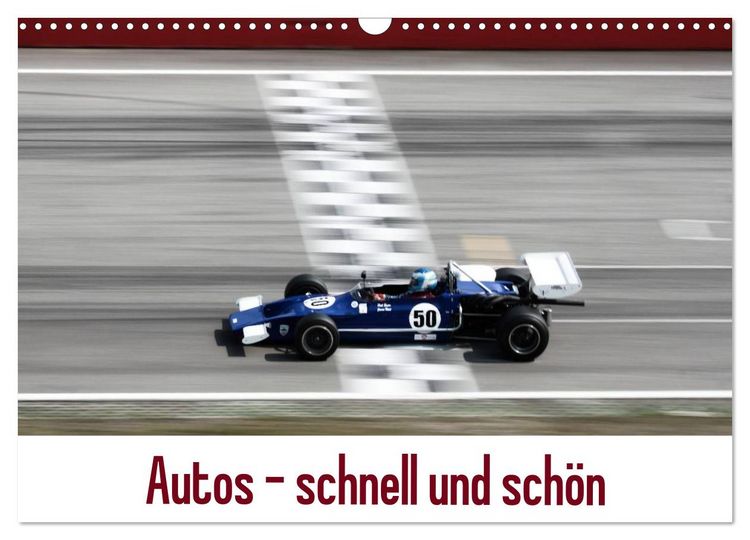 Produktbild: Autos - schnell und sch&ouml;n (Wandkalender 2026 DIN A3 quer), CALVENDO Monatskalender