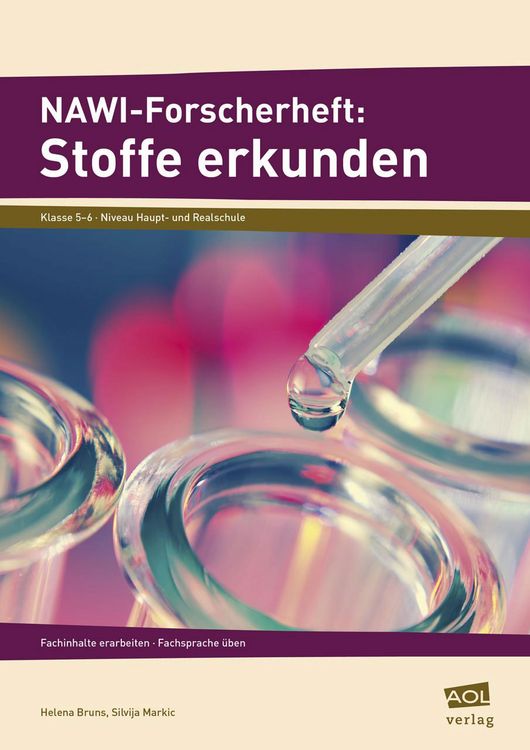Produktbild: NAWI-Forscherheft: Stoffe erkunden