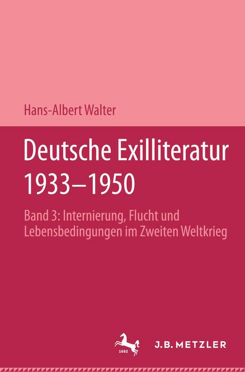 Produktbild: Deutsche Exilliteratur 1933-1950