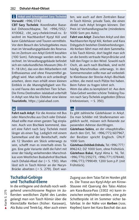 Produktbild: TRESCHER Reisef&uuml;hrer Kirgistan