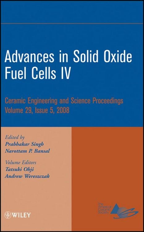 Produktbild: Advances in Solid Oxide Fuel Cells IV, Volume 29, Issue 5