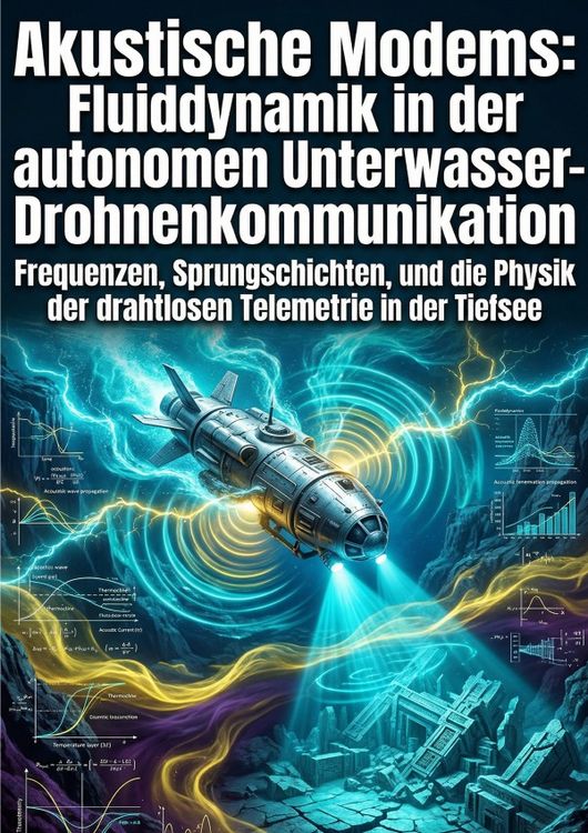 Produktbild: Akustische Modems: Fluiddynamik in der autonomen Unterwasser-Drohnenkommunikation