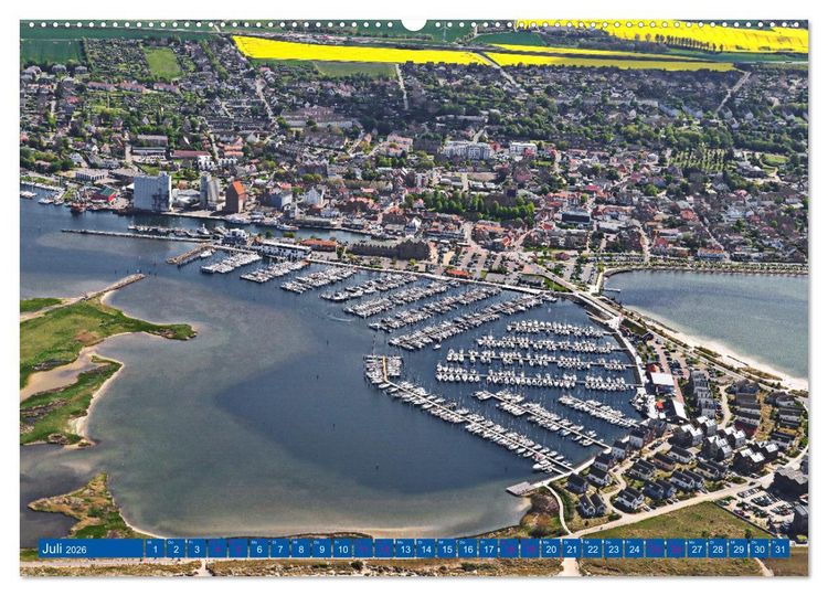 Produktbild: Heiligenhafen - Ostsee (hochwertiger Premium Wandkalender 2026 DIN A2 quer), Kunstdruck in Hochglanz