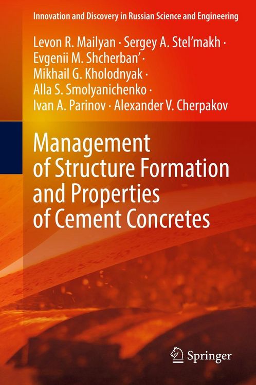 Produktbild: Management of Structure Formation and Properties of Cement Concretes
