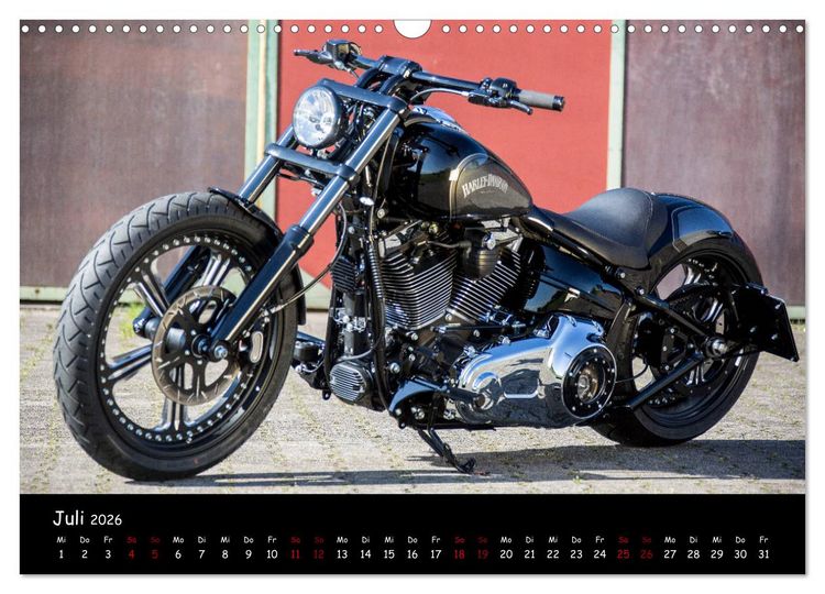 Produktbild: Best of Custom- and Showbikes Kalender (Wandkalender 2026 DIN A3 quer), CALVENDO Monatskalender