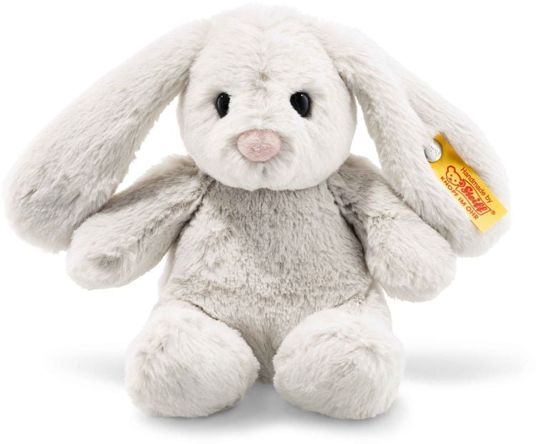Steiff - Soft Cuddly Friends Hoppie Hase 18 hellgrau