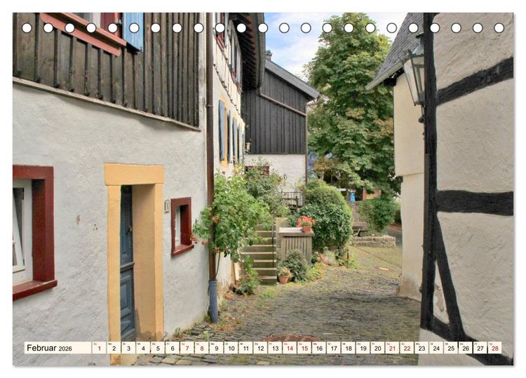 Produktbild: Blankenheim - Eine Perle in der Eifel (Tischkalender 2026 DIN A5 quer), CALVENDO Monatskalender