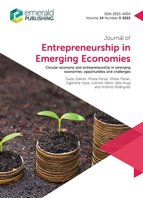 Produktbild: Circular Economy and Entrepreneurship in Emerging Economies