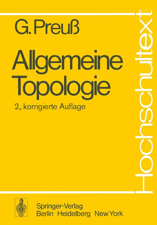 Produktbild: Allgemeine Topologie