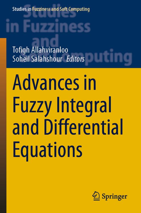 Produktbild: Advances in Fuzzy Integral and Differential Equations