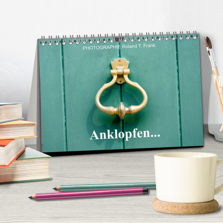 Produktbild: Anklopfen... (Tischkalender 2026 DIN A5 quer), CALVENDO Monatskalender