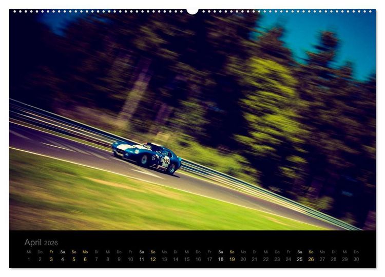 Produktbild: AC Cobra - Racing (Wandkalender 2026 DIN A2 quer), CALVENDO Monatskalender