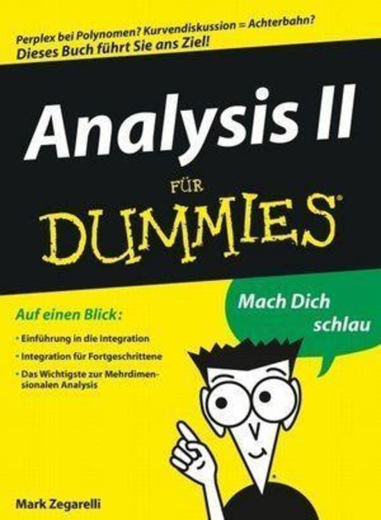 Produktbild: Analysis II für Dummies