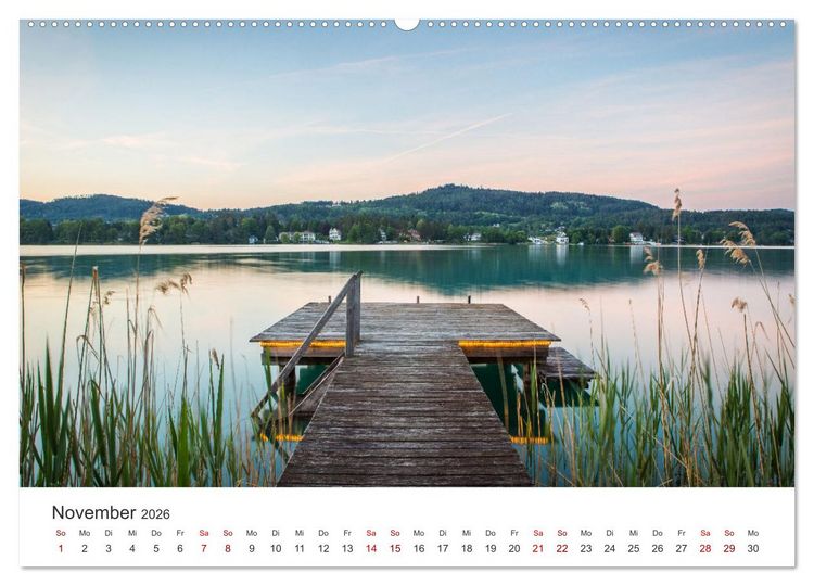 Produktbild: &Ouml;sterreich - Einzigartige Landschaften im Land der Berge. (hochwertiger Premium Wandkalender 2026 DIN A2 quer), Kunstdruck in Hochglanz