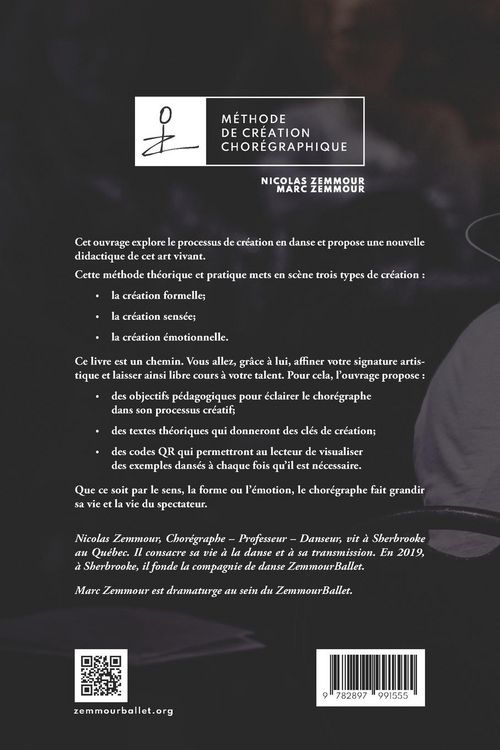 Produktbild: M&eacute;thode de cr&eacute;ation chor&eacute;graphique