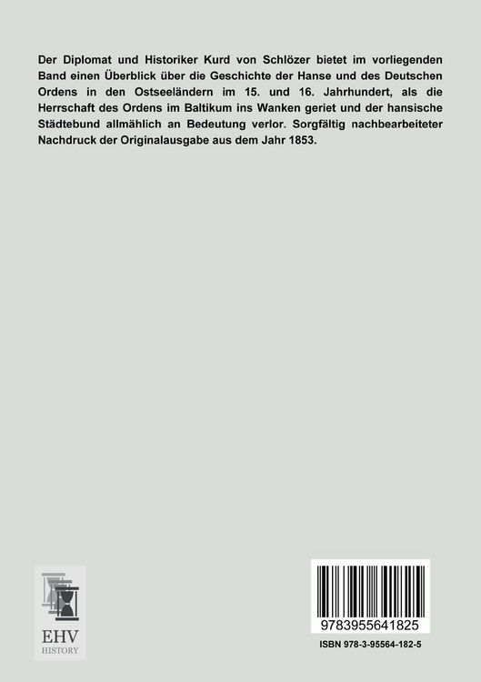 Produktbild: Verfall und Untergang der Hansa und des Deutschen Ordens in den Ostseel&auml;ndern