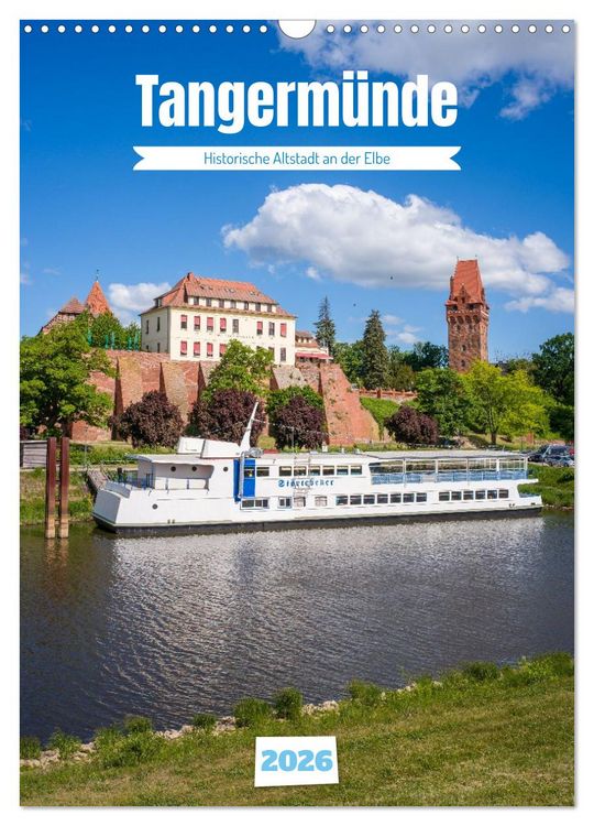 Produktbild: Tangerm&uuml;nde - Historische Altstadt an der Elbe (Wandkalender 2026 DIN A3 hoch), CALVENDO Monatskalender