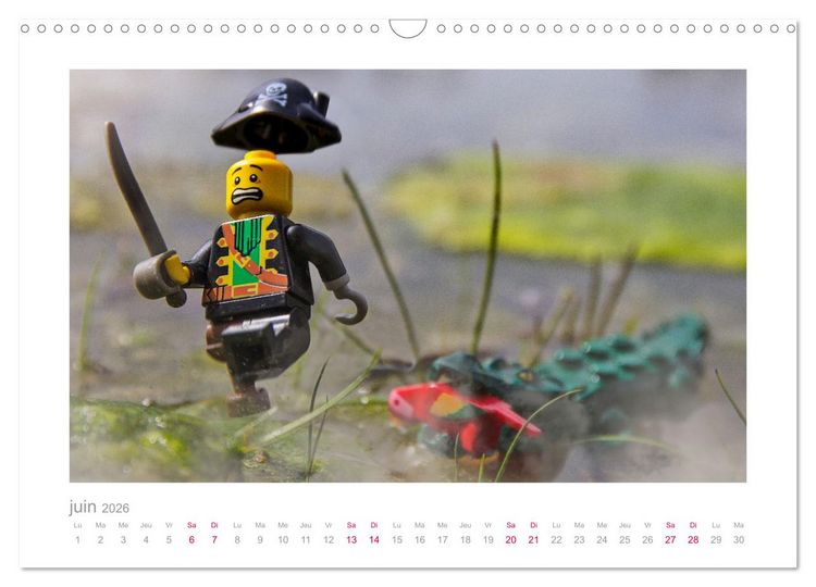 Produktbild: La vie secr&egrave;te des figurines (Calendrier mural 2026 DIN A3 vertical), CALVENDO calendrier mensuel