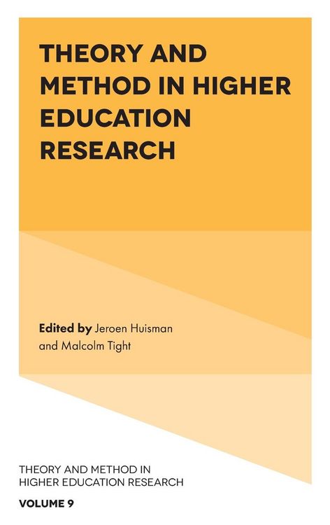 Produktbild: Theory and Method in Higher Education Research
