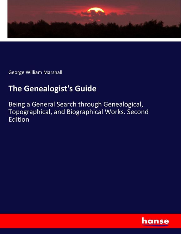 Produktbild: The Genealogist's Guide