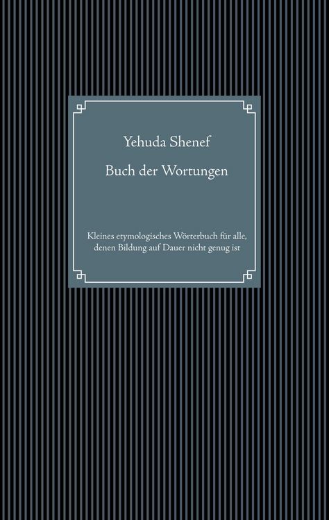 Produktbild: Buch der Wortungen