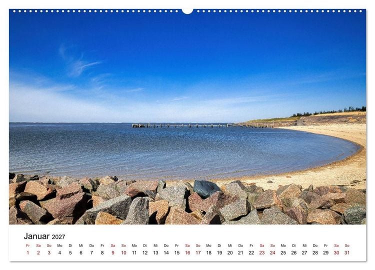 Produktbild: F&ouml;hr - Friesische Karibik (Wandkalender 2027 DIN A2 quer), CALVENDO Monatskalender