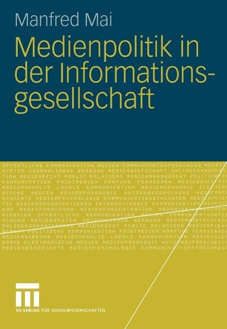 Produktbild: Medienpolitik in der Informationsgesellschaft